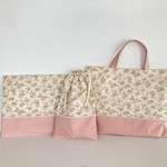 【yyyoyyy様専用ページ】リバティアナナ×ストロベリークリーム　入園グッズ