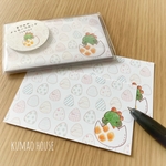 たまご柄まりゅのメッセージカード