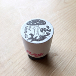 きのこのよくできました  消しゴムはんこ