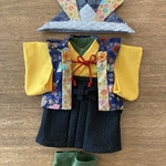 rawajiさま専用＊メルちゃんのこどもの日☆兜と陣羽織のセット