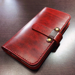 革の宝石ルガトー iPhone6/6sケース レッド