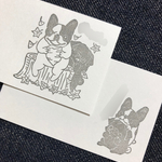 オーダーハンコ★フレブルちゃん、パグちゃんはんこ♡おーだー