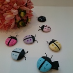 【baby向け】てんとう虫🐞ヘアクリップ