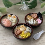 ミニチュアラーメン三味セット