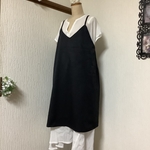 ブラック　キャミワンピース💕