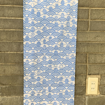 手捺染 「馬尻＊青海波・改」てぬぐい