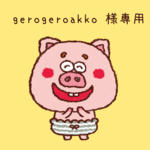 gerogeroakko 様専用ページ