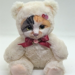 mochiさま専用ページ くまの着ぐるみ三毛猫ちゃん　　オーダーメイド