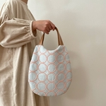 oval bag *⚮* tambourine light blue × pink *⚮*