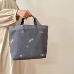 トートバッグ *⚮* choucho gray × white *⚮*