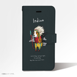 「Indian」Original手帳型iPhoneケース