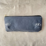 pencase  *⚮* choucho gray × white *⚮*