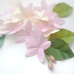 折り紙　桜のツボミ　2つ（＊送料込み）　壁面飾り