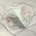 再販・nanayas様・h-keiko27様専用【薔薇刺繍マスク】美マスク・ノーズワイヤー入り