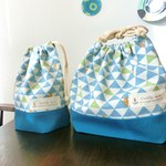 ひょっこりくまさんのお弁当＆コップ袋