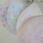 🈹(Ｂタイプ)4色桜オーガンジーマスク 