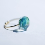 glass jewel ring