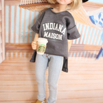 送料無料!! リカちゃん 用 トップス【ビッグ Tシャツ グレー】