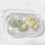 一点物✧⁺丸と四角のAirPodsProハードカバー