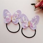 受注製作❤リバティ　butterflyゴム　２個セット♥  エミリー 
