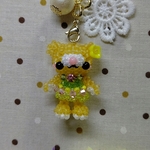 ビーズのおすましくまちゃん♪C