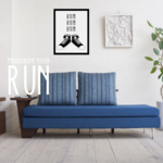 【A4サイズフレーム無】モノクロポスター「RUN」