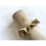 背中も隠れる Wガーゼの授乳ケープ　再入荷【たまひよonline掲載シリーズ】  ベージュ