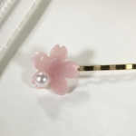 【日頃の感謝価格】〈再販4〉桜パールヘアピン