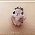 幸せのお守り　癒しの妖精✿momoちゃん　ストラップ　miniバージョン16