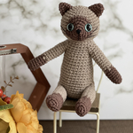 【受注製作品】シャム猫のひとみちゃん