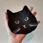 黒猫のコースター　ねこ