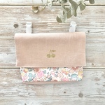 A様ご依頼品　LIBERTY＊さくらんぼの移動ポケット　ベッツィ  バーバパパ