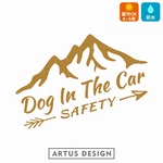 犬　ステッカー　ドッグインカー　車　アウトドア　登山　outdoor　406d