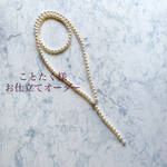 スワロフスキーパール8mmの多機能ネックレス