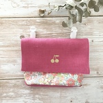 LIBERTY＊さくらんぼの移動ポケット　フラワートップス