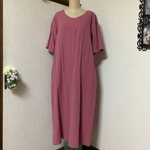 ハーフリネン　ワンピース💕掘り出し物💖