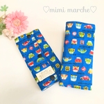 ツートーン★リバーシブルサッキングパッド☆スペースキッズ☆ホワイト