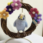 ※専用ページです※harucarp様のセキセイインコちゃんのリース♪