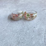 くすみカラーのお花たち♡クリアリング