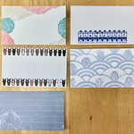 お馬のメッセージカード＊5種各4枚ずつ入り