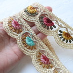 10088　　インド刺繍リボン　1m