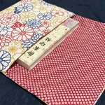 和モダンフラワー(白)＊御朱印帳入れ