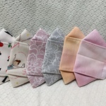 子ども☆Sサイズ☆イータック抗菌加工グレンゼ生地使用☆大臣風マスク☆コットン☆ポップ柄☆女の子☆小さめ☆肌に優しい☆新学期