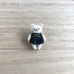 こぐまのブローチ