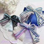 [ご注文品] コンチェルト♪リボンバレッタ 3点