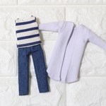 リカちゃん 服 set ♡裾roundアウター③点set♡ ①