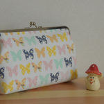 【SALE】【1/29再販】バタフライ 通帳ケース