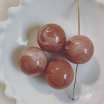 再販無し◆ デッドストック　USA 18mm ビーズ　ピンク