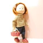 マドレーヌちゃん リラックスパンツ(ファミリアチェック)