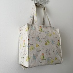 シマエナガ、オカメインコ、文鳥　タイト・アンド・タイディ・トットバッグ; Pet Birds Tight ‘n’ Tidy Tote Bag、エコバッグ、eco bag